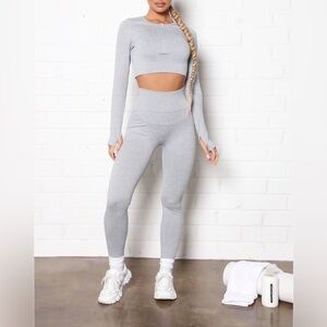 Seamless Ribbed Active Infinity Set